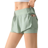 2 in 1 running shorts